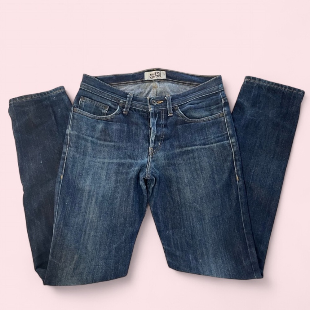Naked & Famous Weird Guy 13.5 oz Selvage Denim jeans